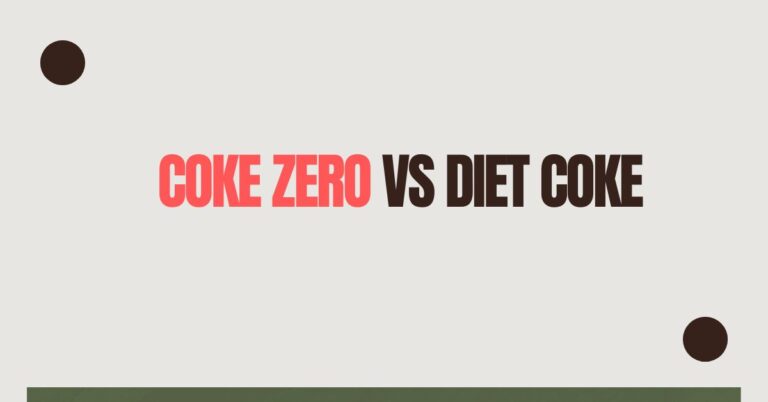 Coke Zero vs Diet Coke